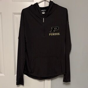 Jansport Charcoal Gray Lightweight Pullover Hoodie - Purdue